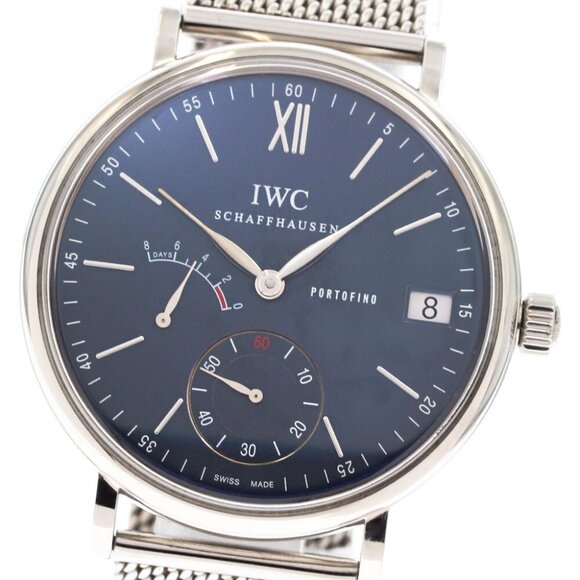 IWC SCHAFFHAUSEN Portofino Handwind 8 Days IW510106 Hand Winding Men's_883487 - Picture 1 of 6